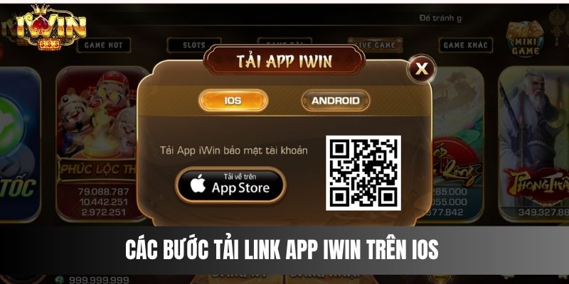 Các bước tải link app IWIN trên iOS 